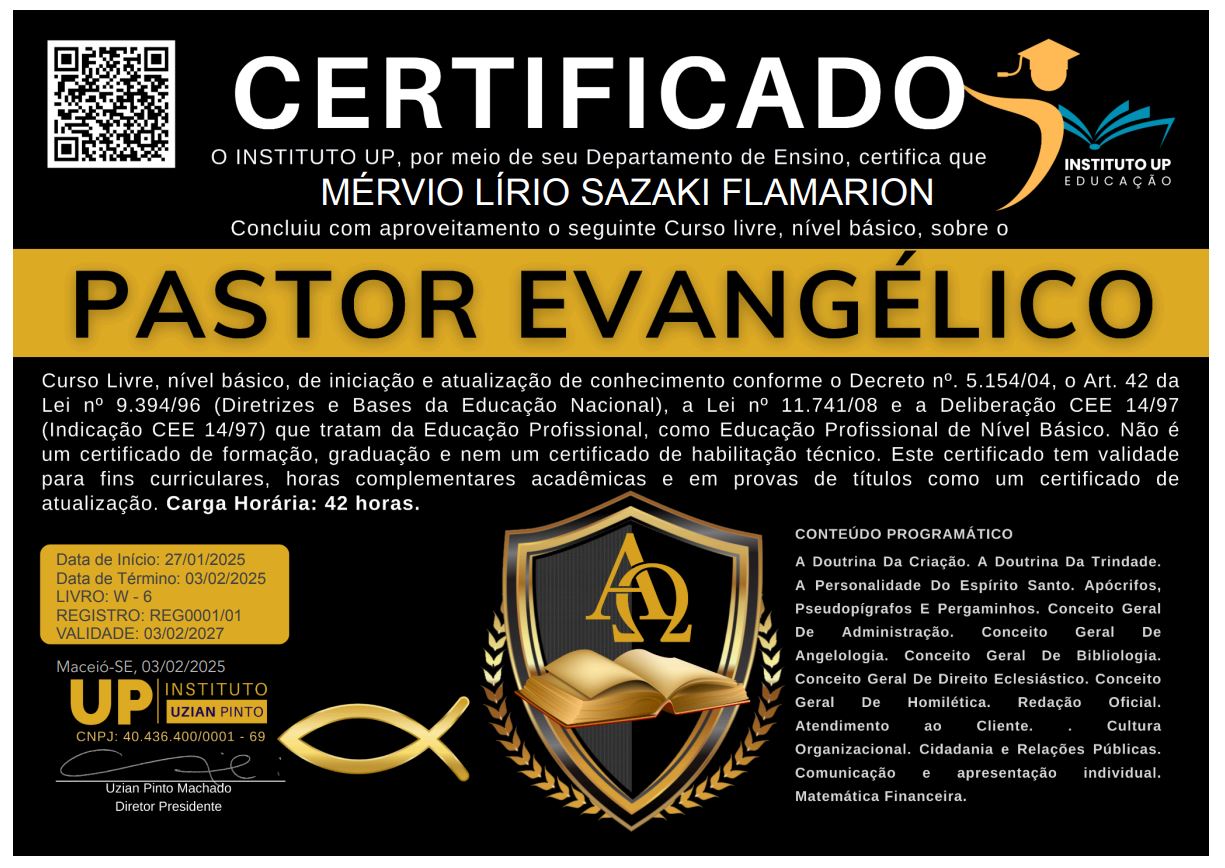 CERTIFICADO CV
