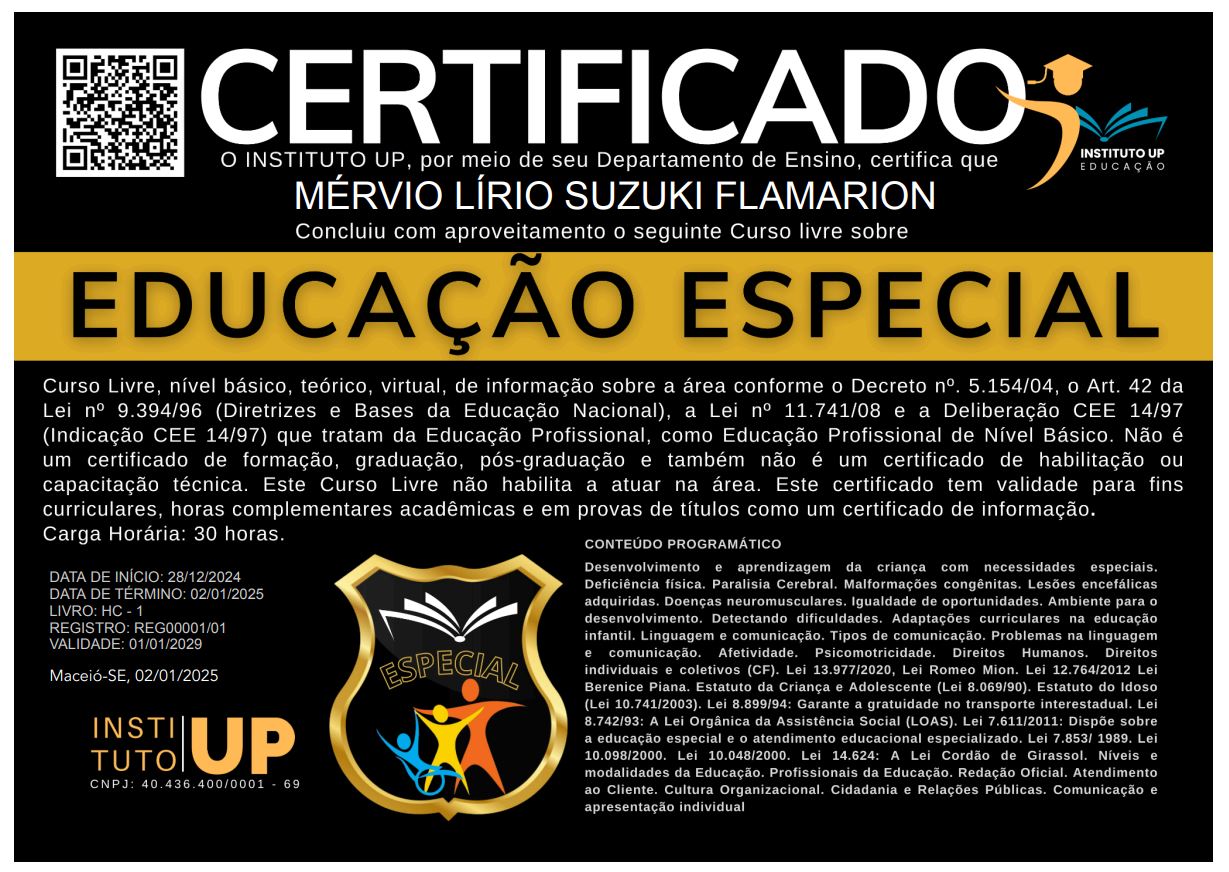 EDUCAÇÃO ESPECIAL