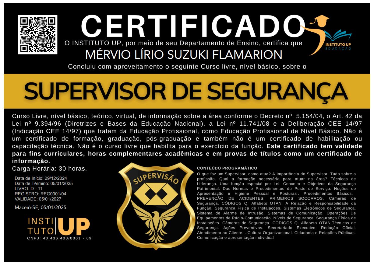 SUPERVISOR SEG