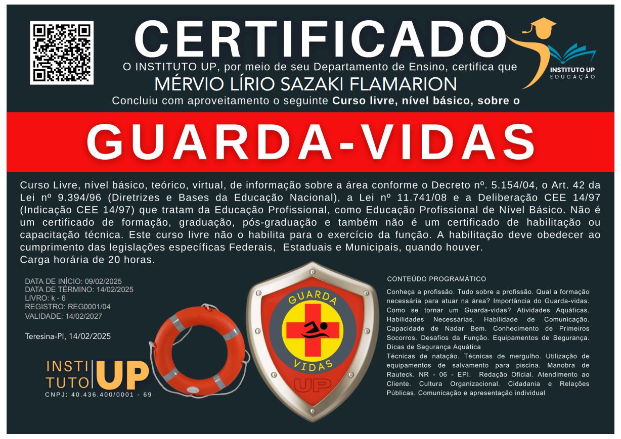 certificado - guarda