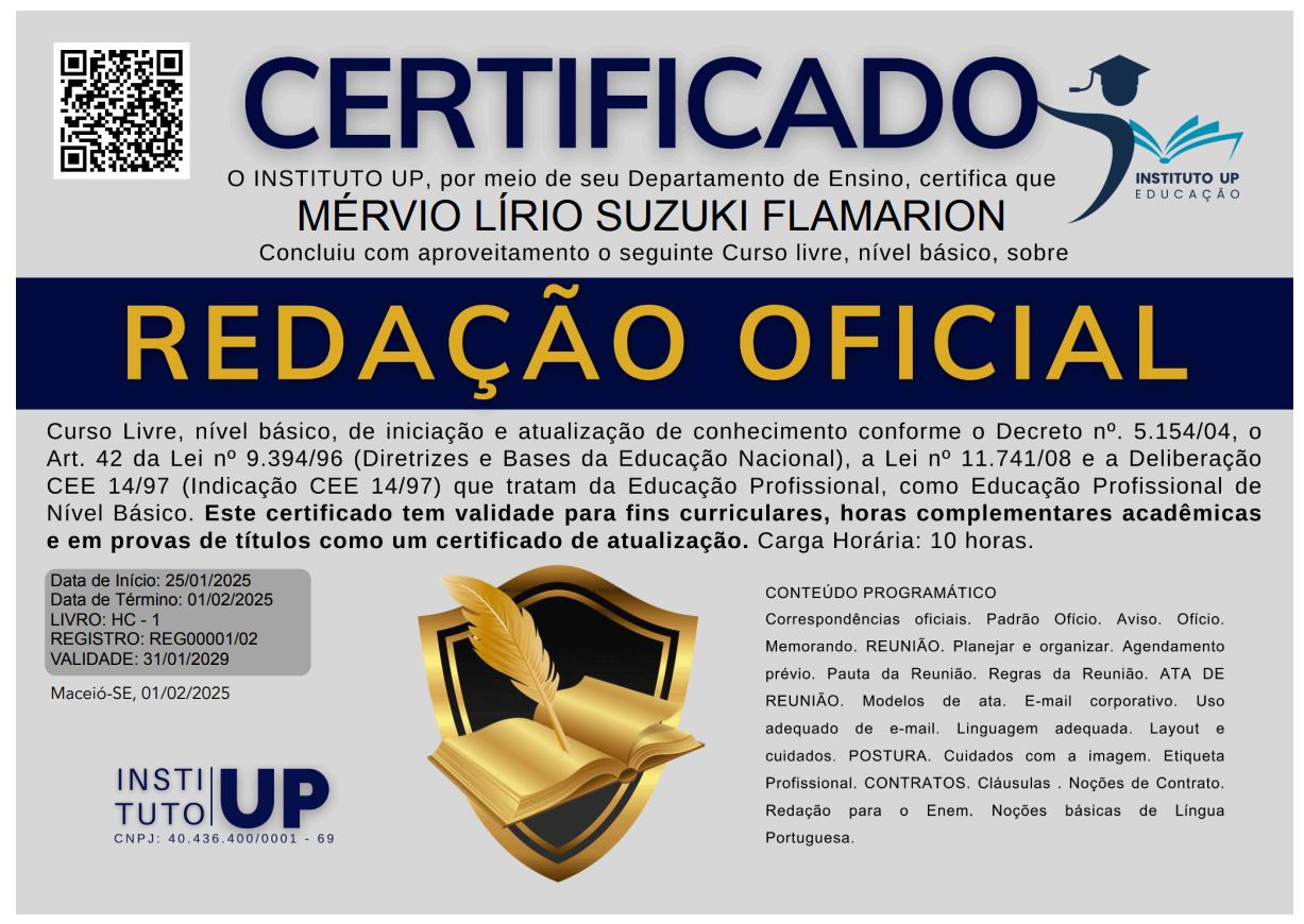 redação oficial